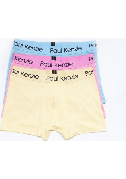 Paul Kenzie Rainbow Erkek Boxer 3 Adet