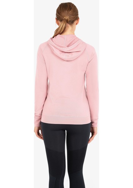 Kadın Termal Kapşonlu Sweatshirt 2. Seviye 5938 - Pembe fiyatları