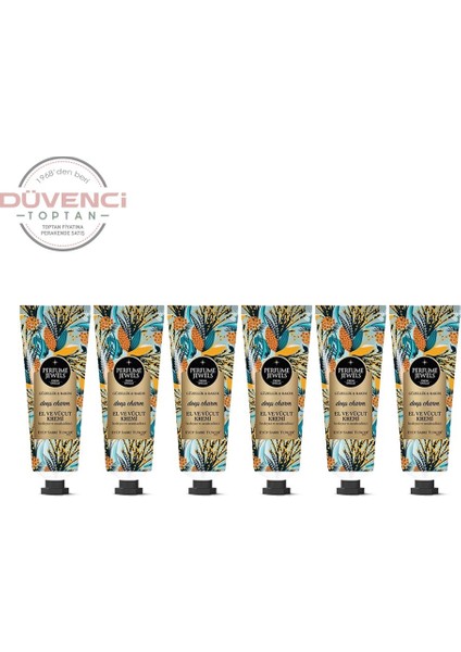 Perfume Jewels Deep Charm El Kremi 50 ml x 4 Adet
