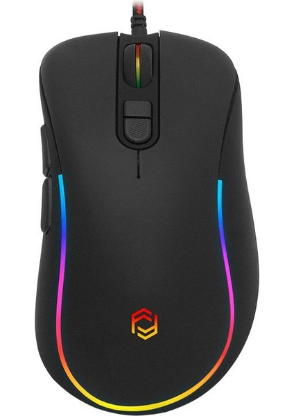 FM-G3725K RGB 8000 DPI Kablolu Mouse