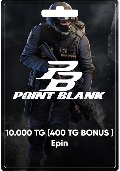 Point Blank 10.000 TG + 400 TG Bonus