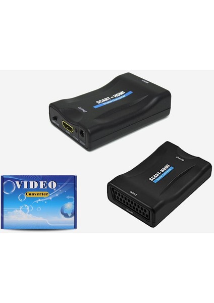 Scart To HDMI Çevirici Converter Hadron HD-235