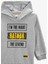 Batman Baskili Kapüsonlu Sweatshirt Lisansli 3