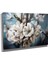 DEKORATIF30 Yağlı Boya Çiçek Canvas Tablo 1