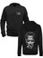 Arnold Schwarzenegger Baskılı Siyah Ön Arka Çocuk Baskılı Sweatshirt 1