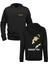 Banana Fish Baskılı Siyah Ön Arka Çocuk Baskılı Sweatshirt 1
