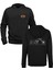 H. Motorcycle Tasarımlı Burç Siyah Ön Arka Çocuk Baskılı Sweatshirt 1