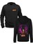 Naruto Baskılı Siyah Ön Arka Çocuk Baskılı Sweatshirt 1