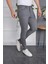 Erkek Jeans Skinny Fit Likralı Antrasit Gri Dar Paça Kot Pantolon 2