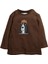 Erkek Bebek Yaka Çıtçıtlı Baskılı Uzun Kollu T-Shirt (9 Ay - 4 Yaş ) 1