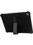 iPad Air 2 Standlı Silikon Kılıf - Siyah 2
