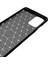 Oneplus 8t Brushed Carbon Fiber Silikon Tpu Kılıf - Siyah 3