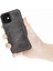 Apple iPhone 12 Mini Lucca Gri Deri Telefon Kılıfı 5