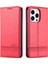 iPhone 13 Pro Max Flip Cüzdan Manyetik Tpu Standlı Kapaklı Hot Pink (Yurt Dışından) 1