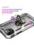 iPhone 13 Mini Çift Katmanlı Halkalı Standlı Kılıf (Yurt Dışından) 4