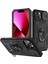 iPhone 13 Slayt Lens Kapağı Kart Yuvası Halkalı Standlı Kılıf (Yurt Dışından) 1