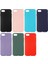 Apple iPhone Se 2020 Kılıf Lansman Içi Kadife Soft Yumuşak Dokulu Liquid Silikon Kapak (Lsr) 4