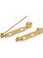 25 Adet 2cm Altın Sarısı / Gold Renk Metal Broş Iğnesi 2