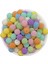 50GR Karışık Pastel Renkli 14MM Böğürtlen Model Inci Boncuk ,takı Boncuğu ( ~52 Adet) 1