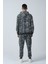 Kamuflaj Desenli Kapüşonlu Sweatshirt (E21-72100) 5