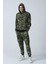 Kamuflaj Desenli Kapüşonlu Sweatshirt (E21-72100) 2
