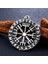 Daisybydaisy Paslanmaz Çelik Vegvisir Savaşçı Pusula Viking Kolye 2