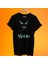 Venom Baskılı %100 Pamuk Oversize T-Shirt Büyük Beden Tişört 1