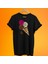 Dondurma Baskılı %100 Pamuk Oversize T-Shirt Büyük Beden Tişört 1