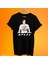 Friends Ross Baskılı %100 Pamuk Oversize T-Shirt Büyük Beden Tişört 1