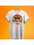 Retro Kedi Baskılı %100 Pamuk Oversize T-Shirt Büyük Beden Tişört 1