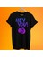Hey You Baskılı %100 Pamuk Oversize T-Shirt Büyük Beden Tişört 1