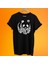 Panda Baskılı Oversize %100 Pamuk Oversize T-Shirt Büyük Beden Tişört 1