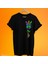 Cep Tetris Baskılı %100 Pamuk Oversize T-Shirt Büyük Beden Tişört 1