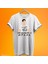 Friends Ross Baskılı %100 Pamuk Oversize T-Shirt Büyük Beden Tişört 1
