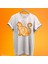 Friends Smelly Cat Baskılı %100 Pamuk Oversize T-Shirt Büyük Beden Tişört 1