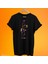 Slash Baskılı %100 Pamuk Oversize T-Shirt Büyük Beden Tişört 1