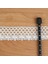 10 Metre Kenar Pamuk Dantel 28MM (Beyaz Veya Krem) (P965) Tek Ebat Beyaz 4