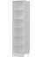 50 cm Mutfak Boy Dolabı Beyaz Antrasit D50A1 4