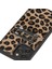 Apple iPhone 12 Pro Max Capri Tüylü Leopar Deri Kartlıklı Telefon Kılıfı 5