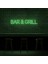 Bar Grill Neon LED Duvar Yazısı Dekoratif Duvar Aydinlatmasi Gece Lambası 2