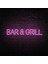Bar Grill Neon LED Duvar Yazısı Dekoratif Duvar Aydinlatmasi Gece Lambası 3