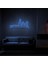 Chicago Neon LED Duvar Yazısı Dekoratif Duvar Aydinlatmasi Gece Lambası 5