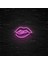 Dudak Temalı Neon LED Duvar Yazısı Dekoratif Duvar Aydinlatmasi Gece Lambası 5