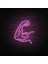 Gym Fitness Neon LED Duvar Yazısı Dekoratif Duvar Aydinlatmasi Gece Lambası 2