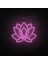 Lotus Çiçeği Çiçek Neon LED Duvar Yazısı Dekoratif Duvar Aydinlatmasi Gece Lambası 1