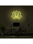 Lotus Çiçeği Çiçek Neon LED Duvar Yazısı Dekoratif Duvar Aydinlatmasi Gece Lambası 2
