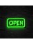 Open Neon LED Duvar Yazısı Dekoratif Duvar Aydinlatmasi Gece Lambası 3