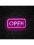 Open Neon LED Duvar Yazısı Dekoratif Duvar Aydinlatmasi Gece Lambası 4