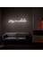 Stay A While Neon LED Duvar Yazısı Dekoratif Duvar Aydinlatmasi Gece Lambası 1