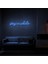 Stay A While Neon LED Duvar Yazısı Dekoratif Duvar Aydinlatmasi Gece Lambası 2